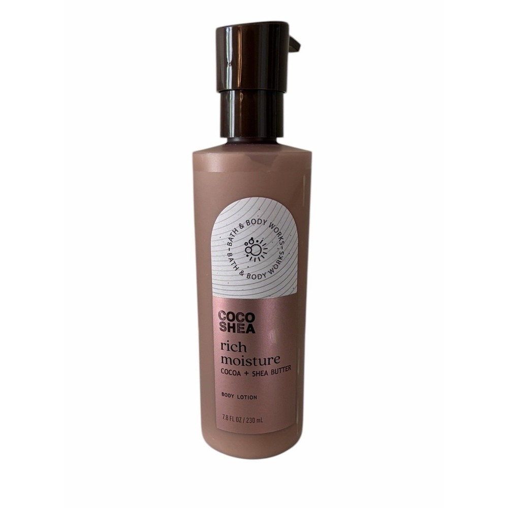 Bath &‎ Body Works New Coco Shea Rich Moisture Cocoa & Shea Butter Lotion 7.8 oz